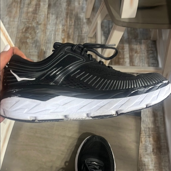 Hoka Black athletic shoes - Picture 2 of 9